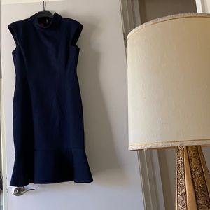 Carolina-Herrera Blue Dress